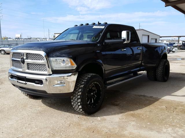 3C63RRJL9FG590985 - 2015 RAM 3500 LARAM BLACK photo 2