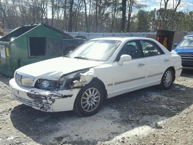 KMHFU45E15A389013 - 2005 HYUNDAI XG 350 WHITE photo 2