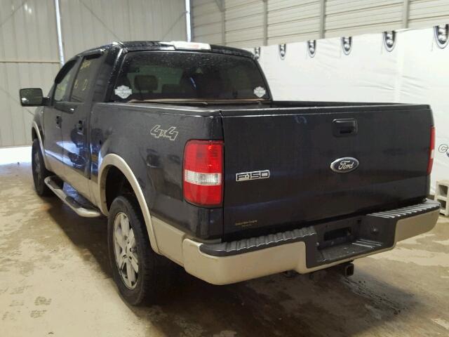 1FTPW14V38FB57345 - 2008 FORD F150 SUPER BLACK photo 3