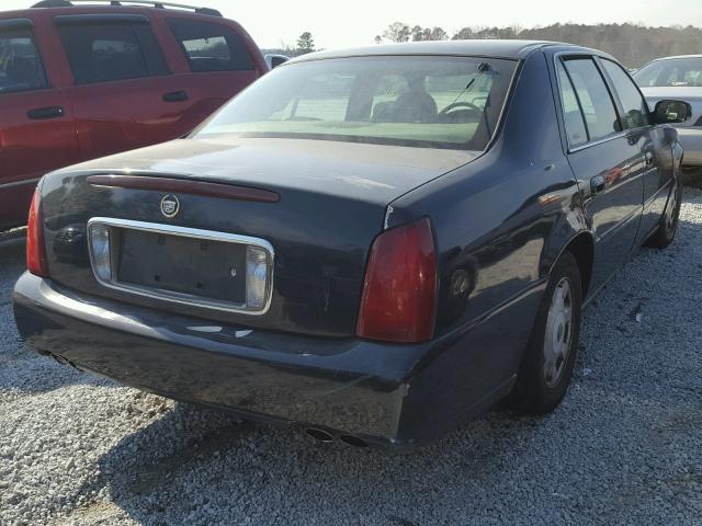 1G6KD54Y92U218947 - 2002 CADILLAC DEVILLE GREEN photo 4