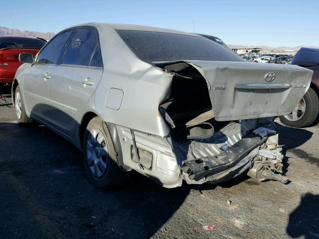 4T1BE32K03U241852 - 2003 TOYOTA CAMRY LE GRAY photo 3
