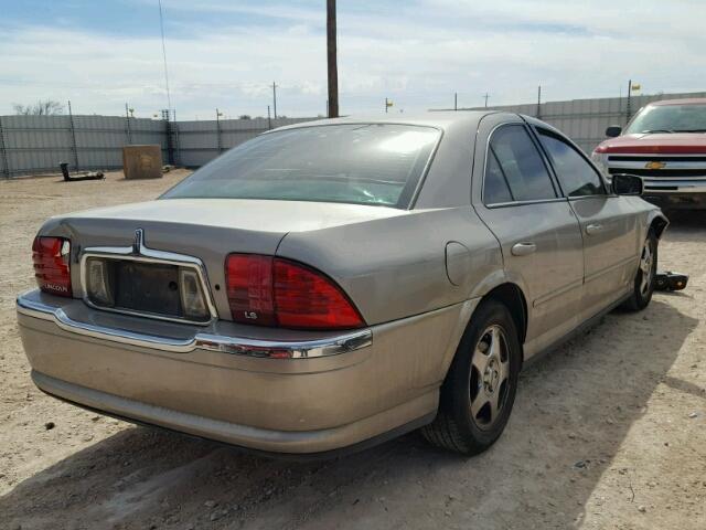 1LNHM86S4YY926229 - 2000 LINCOLN LS GOLD photo 4