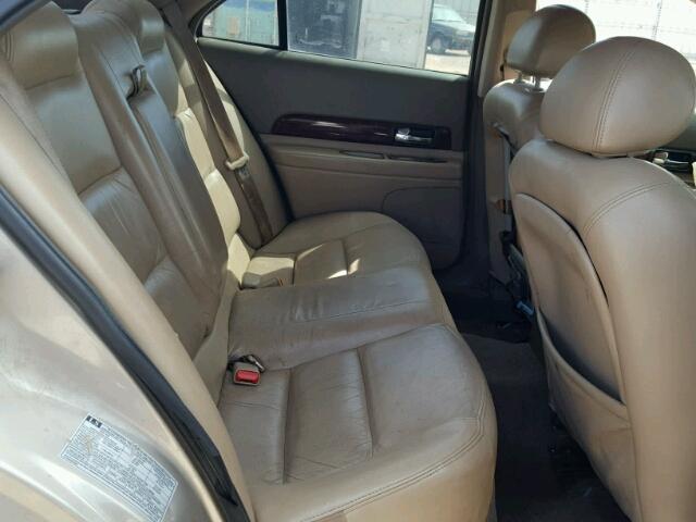 1LNHM86S4YY926229 - 2000 LINCOLN LS GOLD photo 6