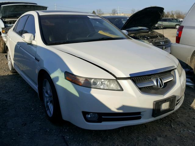 19UUA66258A006927 - 2008 ACURA TL WHITE photo 1