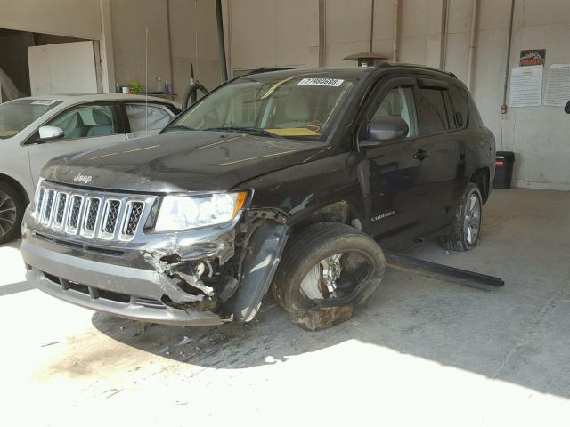 1C4NJDEB0CD568136 - 2012 JEEP COMPASS LA BLACK photo 2