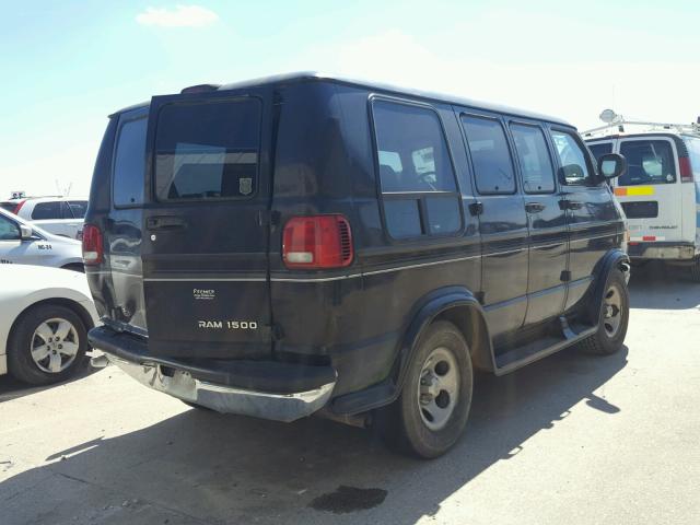 2D6WB11X83K502354 - 2003 DODGE RAM VAN B1 BLACK photo 4