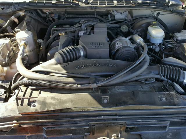 1GCCS195528144062 - 2002 CHEVROLET S TRUCK S1 GRAY photo 7