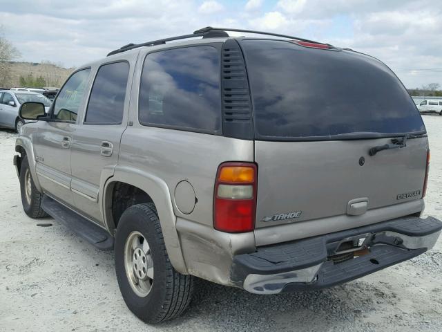 1GNEC13Z32J251418 - 2002 CHEVROLET TAHOE C150 TAN photo 3