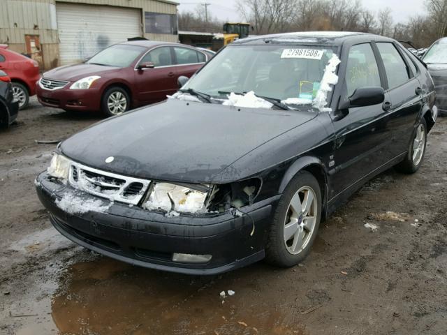 YS3DF55K922024546 - 2002 SAAB 9-3 SE BLACK photo 2