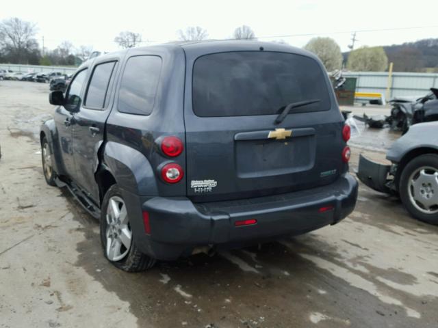 3GNBABFW7BS631487 - 2011 CHEVROLET HHR LT GRAY photo 3