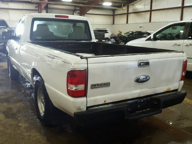 1FTYR10D36PA78094 - 2006 FORD RANGER WHITE photo 3