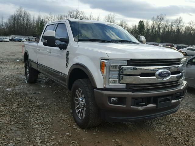 1FT8W3BT0HEB52692 - 2017 FORD F350 SUPER WHITE photo 1