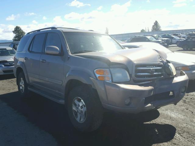 5TDBT48A02S088682 - 2002 TOYOTA SEQUOIA LI GRAY photo 1