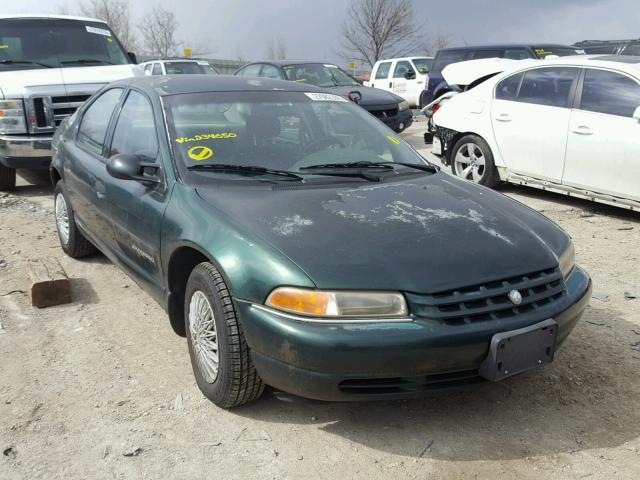 1P3EJ46X9WN234650 - 1998 PLYMOUTH BREEZE BAS GREEN photo 1