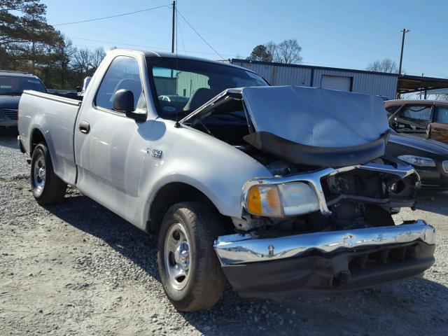 1FTRF17222NB54010 - 2002 FORD F150 SILVER photo 1