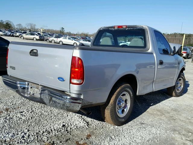 1FTRF17222NB54010 - 2002 FORD F150 SILVER photo 4