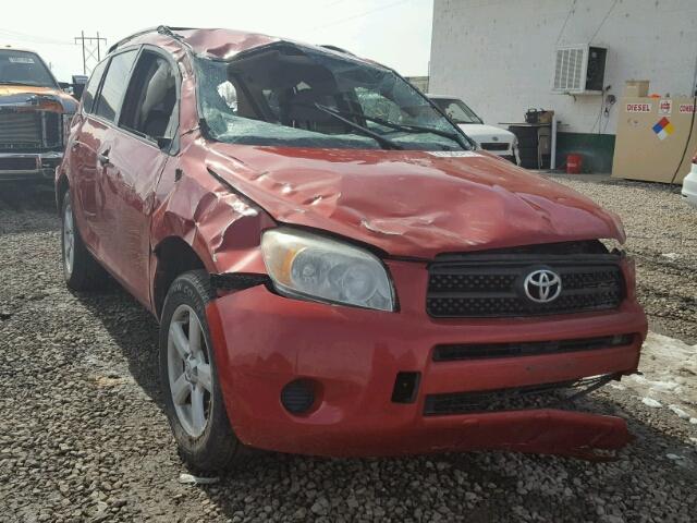 JTMBD33V875101371 - 2007 TOYOTA RAV4 RED photo 1