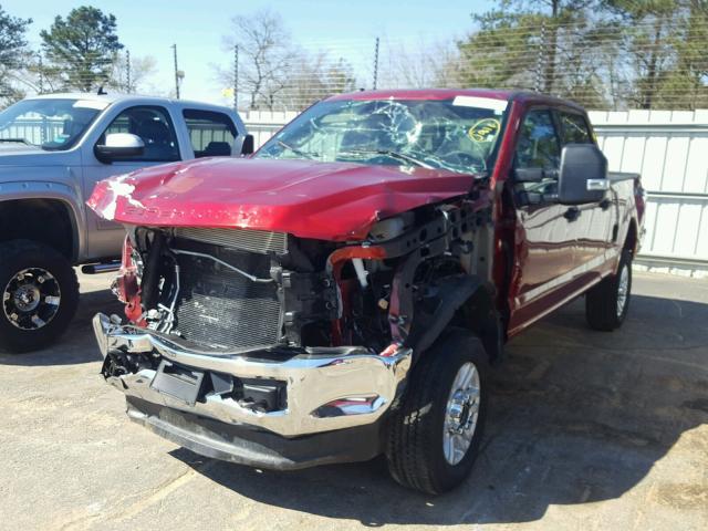 1FT7W2B68HEC64852 - 2017 FORD F250 SUPER RED photo 2