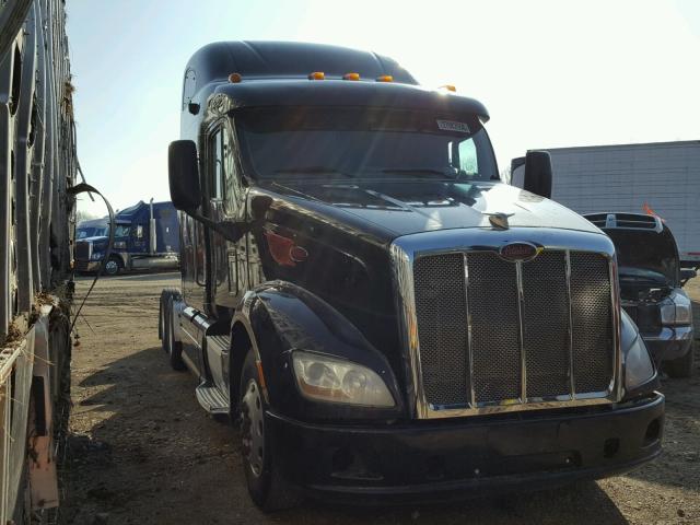 1XP4D49X3CD133912 - 2012 PETERBILT 587 BLACK photo 1