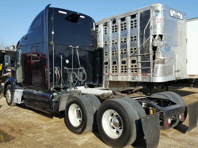 1XP4D49X3CD133912 - 2012 PETERBILT 587 BLACK photo 3