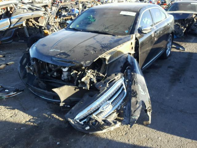 1FAHP2FW0BG111072 - 2011 FORD TAURUS LIM BLACK photo 2