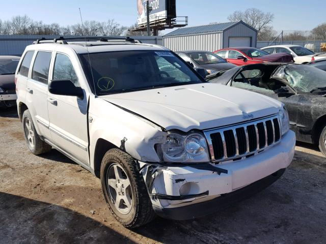 1J4HR58N46C174564 - 2006 JEEP GRAND CHER WHITE photo 1