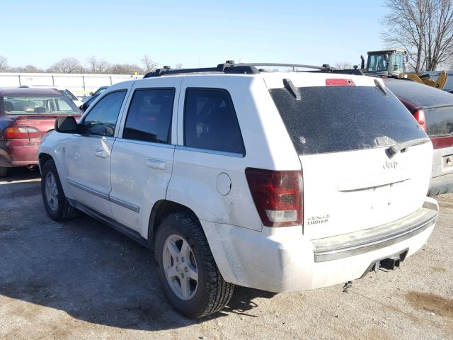 1J4HR58N46C174564 - 2006 JEEP GRAND CHER WHITE photo 3