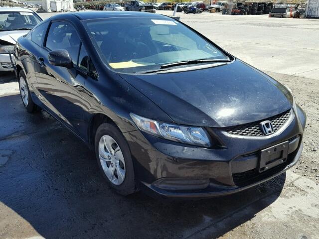 2HGFG3B58DH507537 - 2013 HONDA CIVIC LX BLACK photo 1