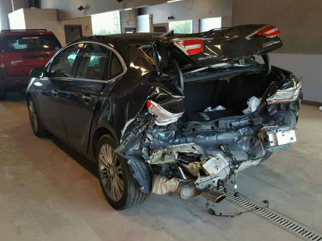 1G4PS5SK0D4236680 - 2013 BUICK VERANO BLACK photo 3