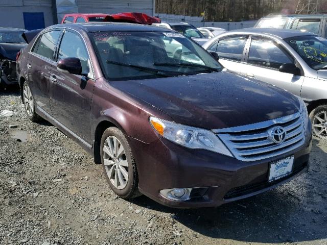 4T1BK3DB2BU376223 - 2011 TOYOTA AVALON BAS Tünd qırmızı foto 1