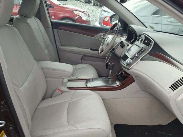 4T1BK3DB2BU376223 - 2011 TOYOTA AVALON BAS Tünd qırmızı foto 5