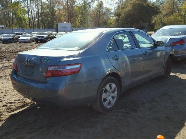 4T1BE46K68U731140 - 2008 TOYOTA CAMRY CE GREEN photo 4