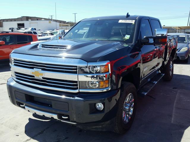 1GC4K1EY9HF227390 - 2017 CHEVROLET SILVERADO GRAY photo 2