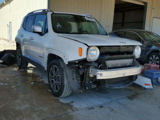 ZACCJADT6GPC73310 - 2016 JEEP RENEGADE L WHITE photo 1