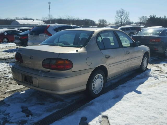 1G1ND52J92M702142 - 2002 CHEVROLET MALIBU BEIGE photo 4