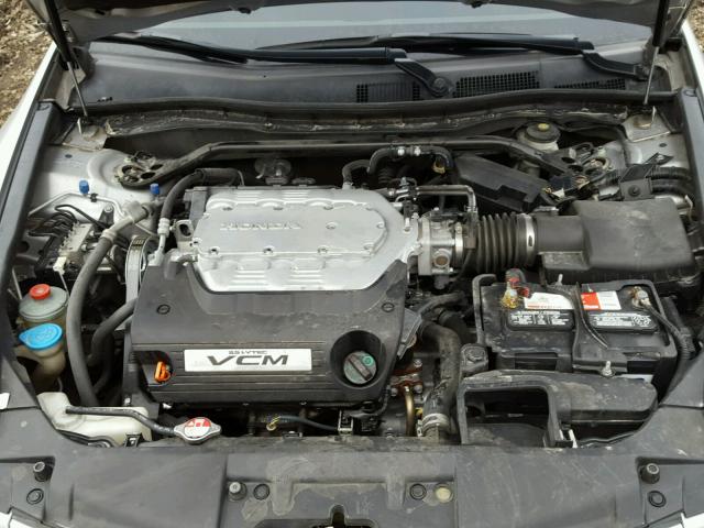 1HGCP36888A037778 - 2008 HONDA ACCORD EXL SILVER photo 7