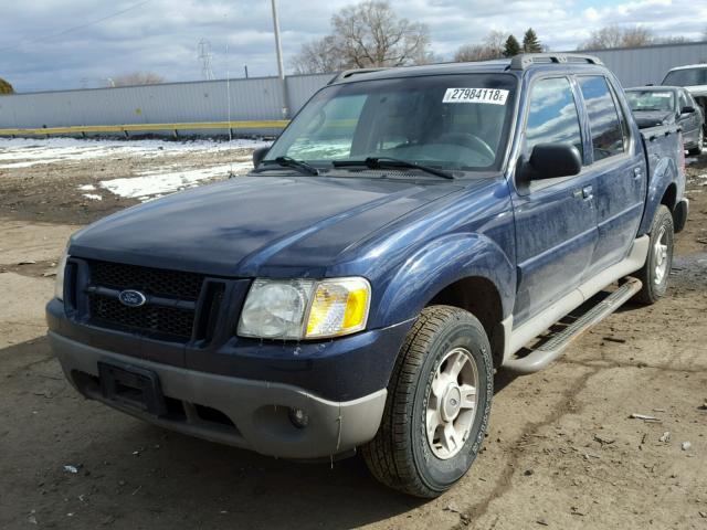 1FMZU67E43UB49911 - 2003 FORD EXPLORER S BLUE photo 2