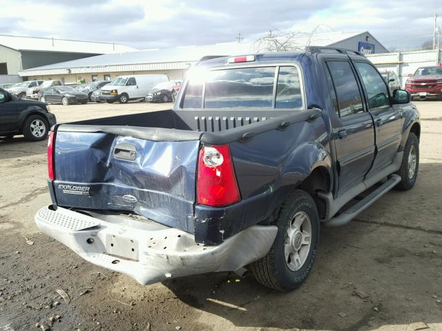 1FMZU67E43UB49911 - 2003 FORD EXPLORER S BLUE photo 4