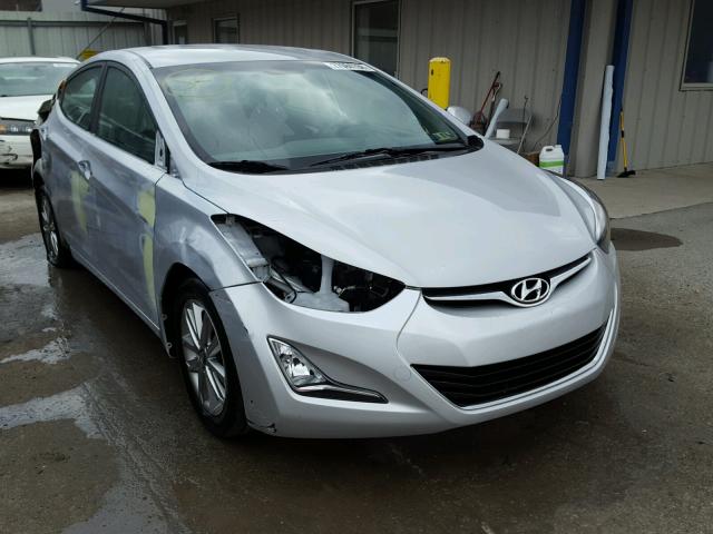 KMHDH4AE1EU146429 - 2014 HYUNDAI ELANTRA SE SILVER photo 1