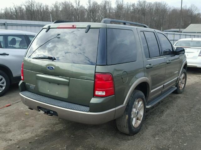 1FMZU74K04UA54702 - 2004 FORD EXPLORER E GREEN photo 4