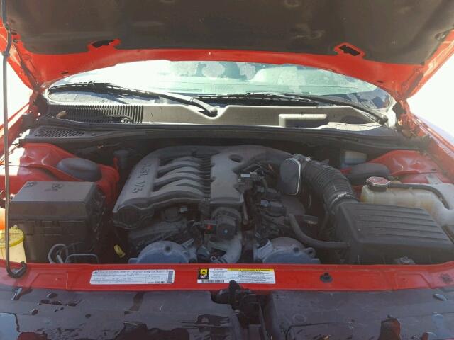 2B3CJ4DVXAH296540 - 2010 DODGE CHALLENGER RED photo 7