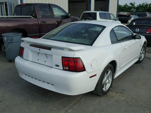 1FAFP40403F391061 - 2003 FORD MUSTANG WHITE photo 4