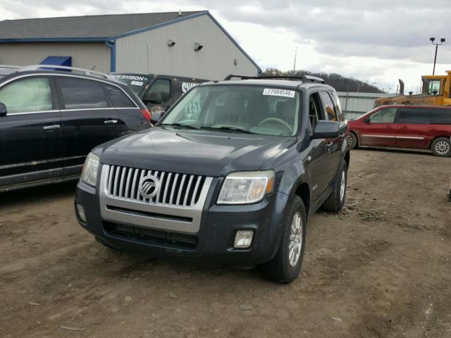 4M2CU97178KJ33367 - 2008 MERCURY MARINER PR GRAY photo 2