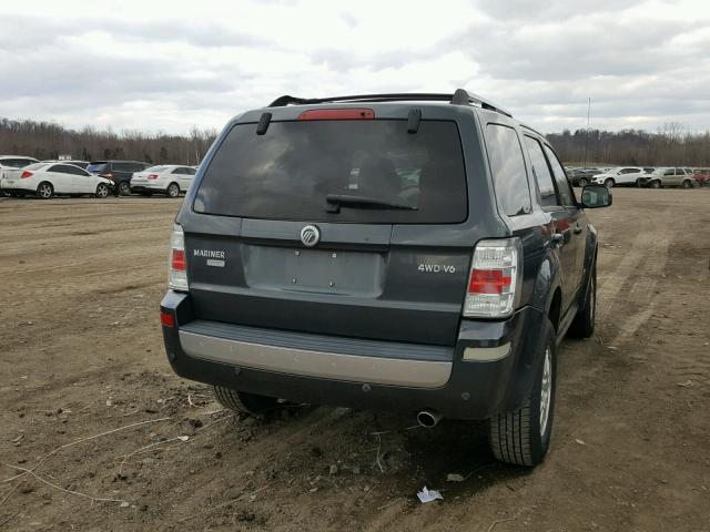 4M2CU97178KJ33367 - 2008 MERCURY MARINER PR GRAY photo 4