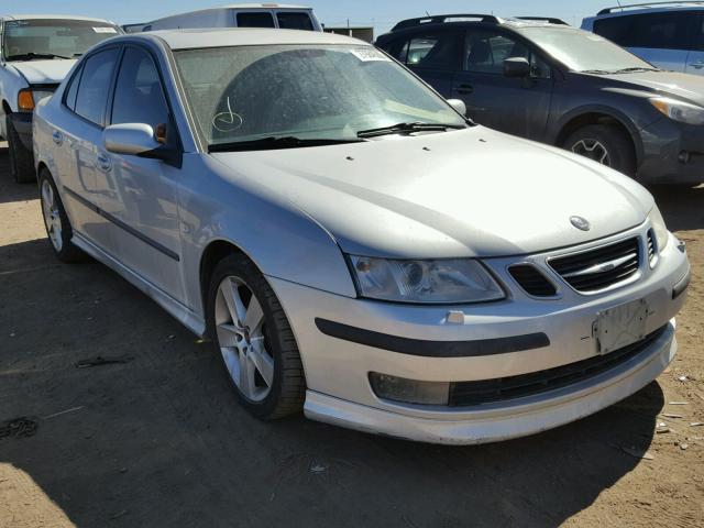 YS3FH41U071139523 - 2007 SAAB 9-3 AERO SILVER photo 1