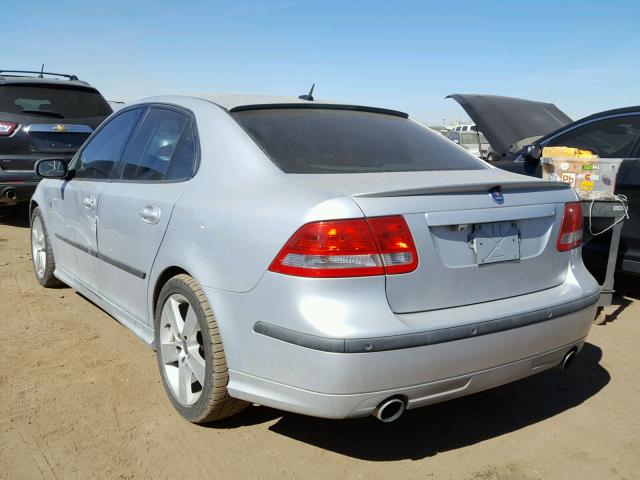 YS3FH41U071139523 - 2007 SAAB 9-3 AERO SILVER photo 3