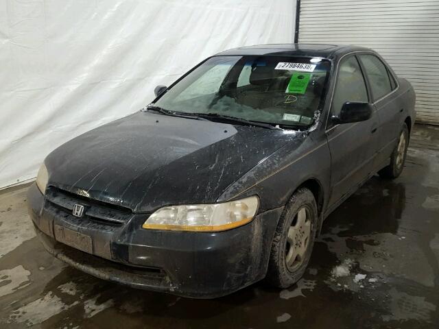 1HGCG1654XA006679 - 1999 HONDA ACCORD EX GREEN photo 2