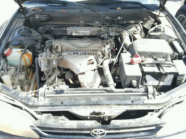 JT2BG12K4T0375279 - 1996 TOYOTA CAMRY DX BLACK photo 7