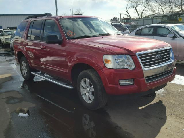 1FMEU73E77UB74589 - 2007 FORD EXPLORER X MAROON photo 1