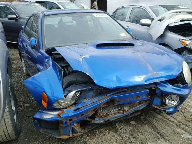 JF1GD29672G522517 - 2002 SUBARU IMPREZA WR BLUE photo 1